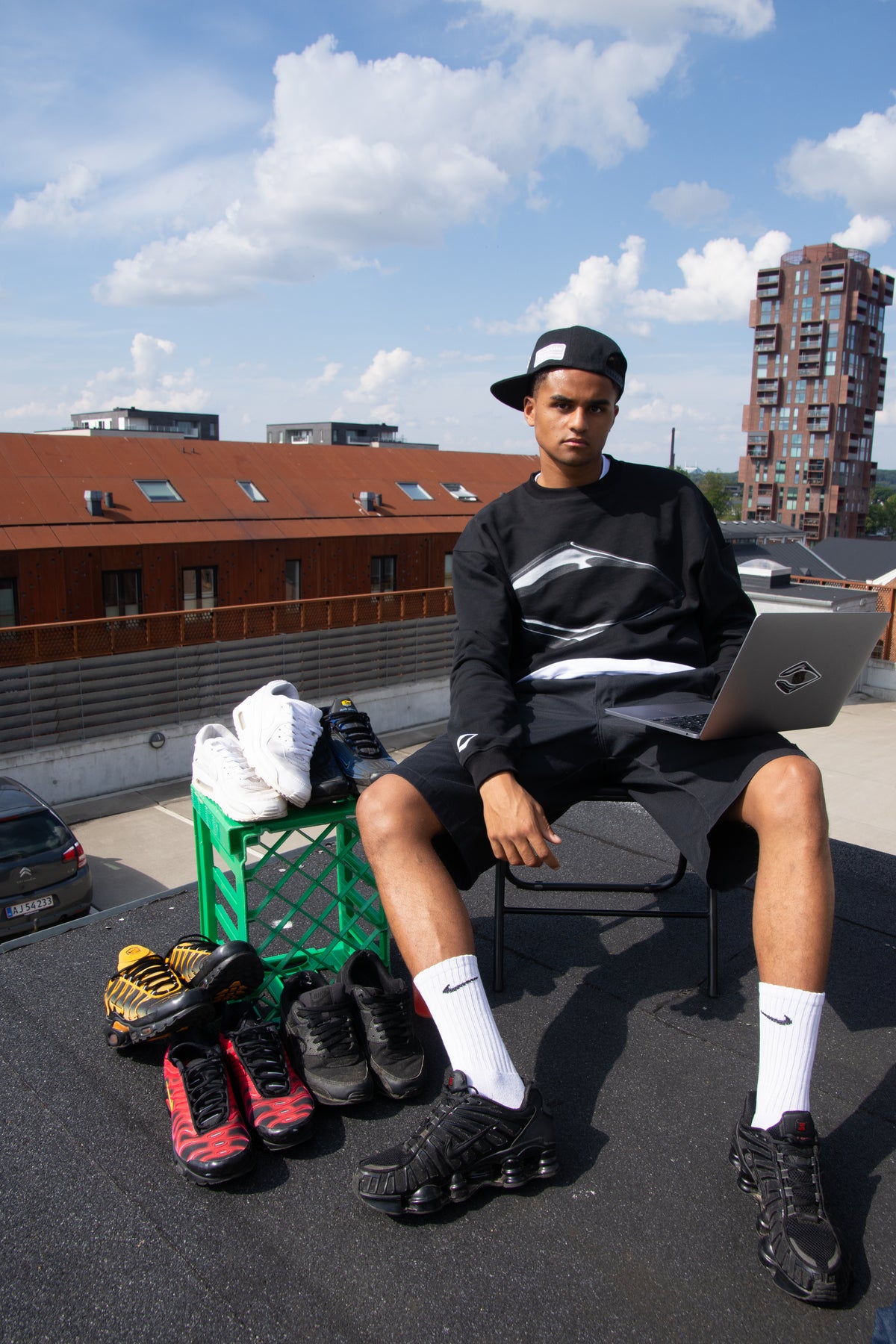 Black Chrome Sweatshirt